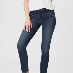 Paige Verdugo Ankle Dark Blue Denim NOTTINGHAM colored jeans, NWOT, Size 31